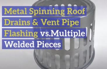Metal Spinning Roof Drains & Vent Pipe